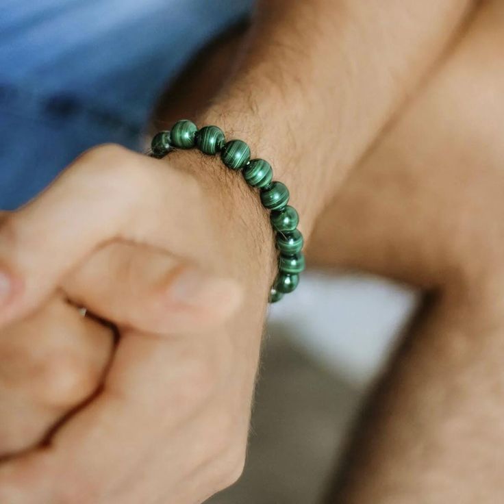 Malachite - Bracelet - (8 mm)