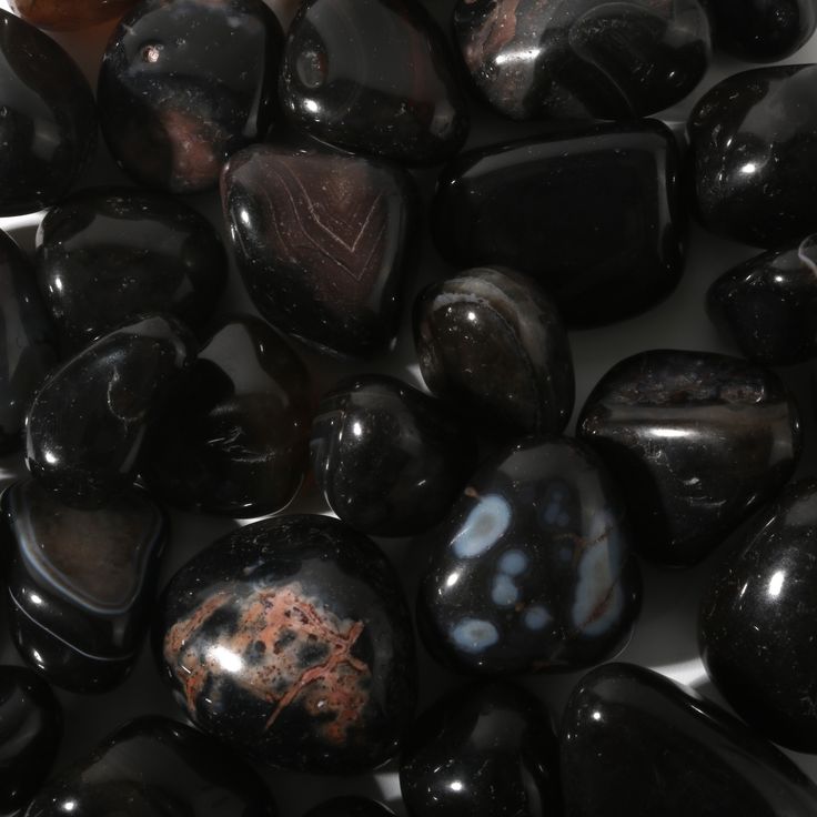 Tasbih Bracelet - Black Agate - 99 Beads (6 mm)