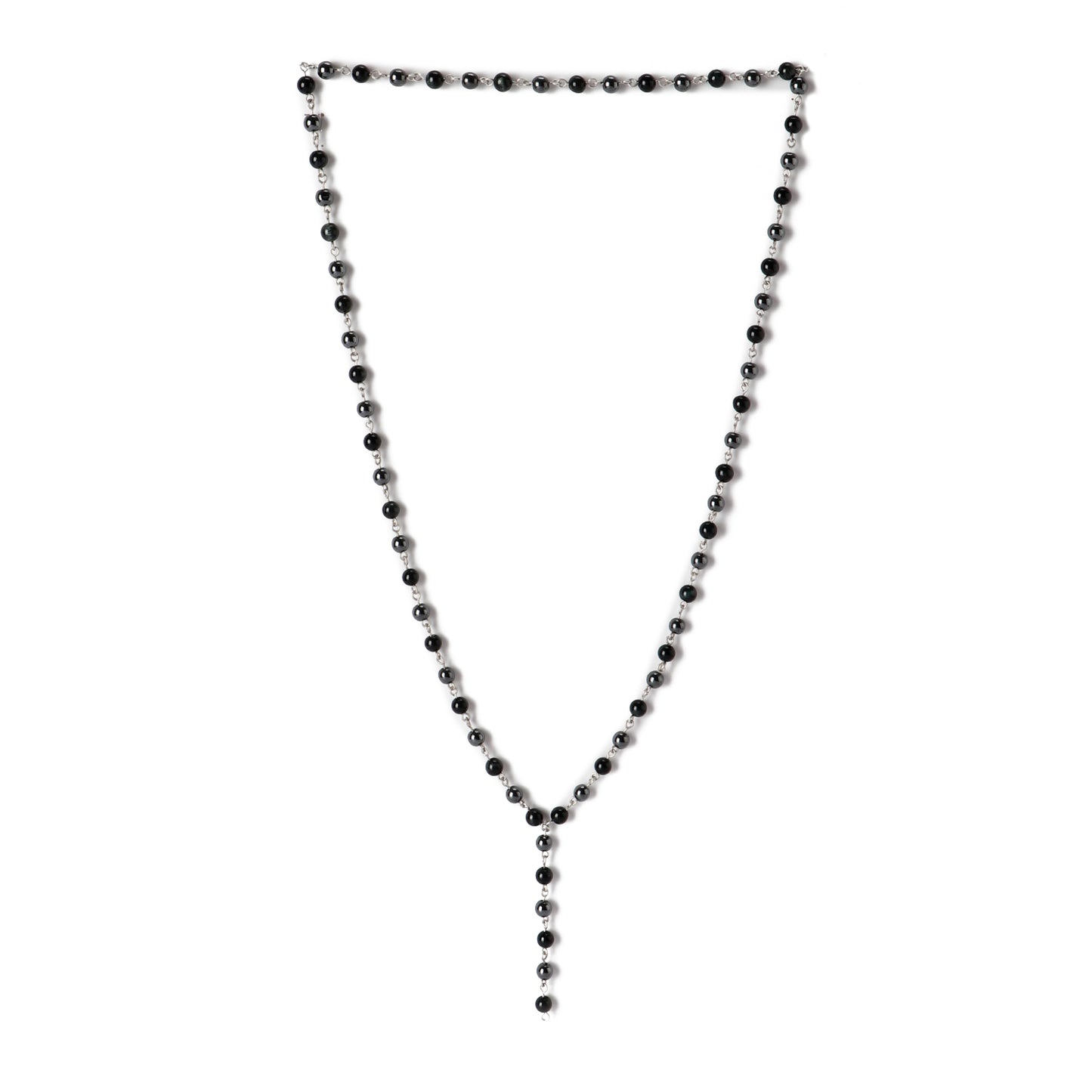 Tiger Eye - Necklace - Sterling Silver ( 6mm )