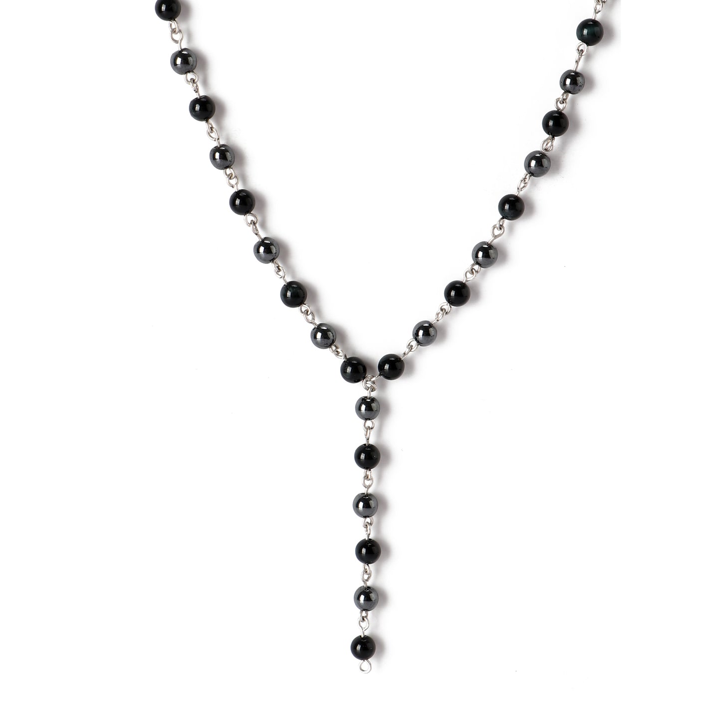 Tiger Eye - Necklace - Sterling Silver ( 6mm )