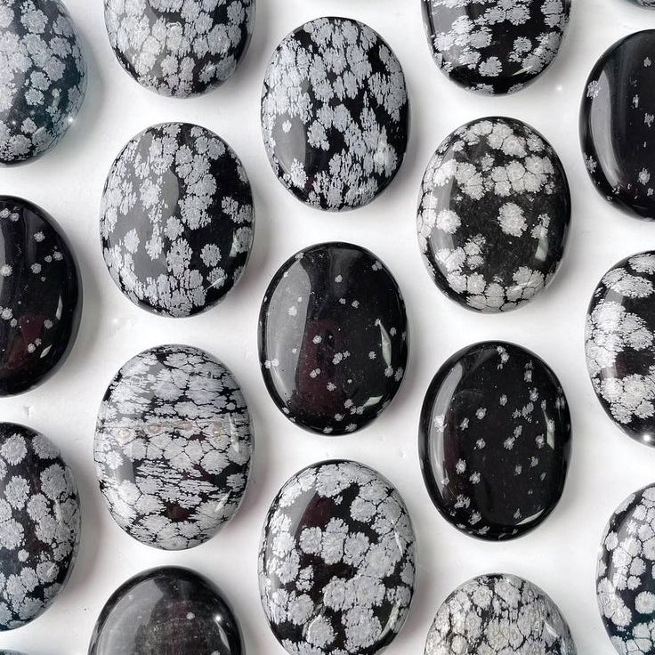 Grey Agate - Hematite Bracelet - (8 mm)