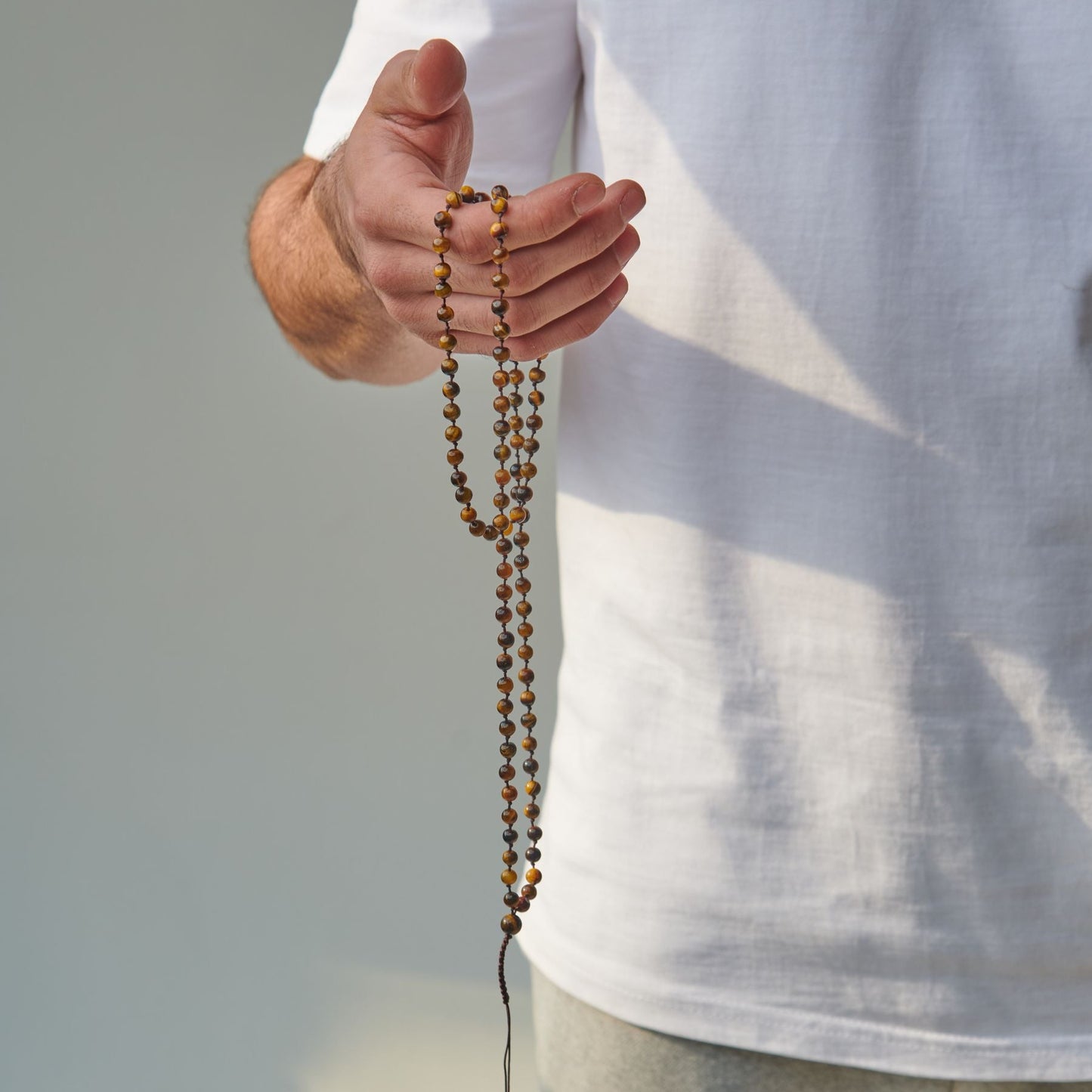 Tasbih Bracelet - Tiger Eye - 99 Beads (6mm)