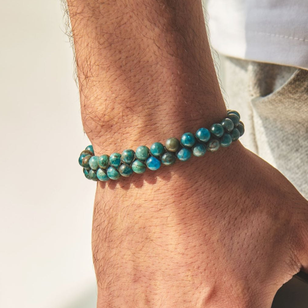 Apatite Bracelet - (6 m.m )