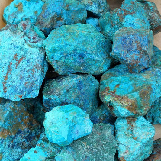 American turquoise - hematite Bracelet - (8 mm)