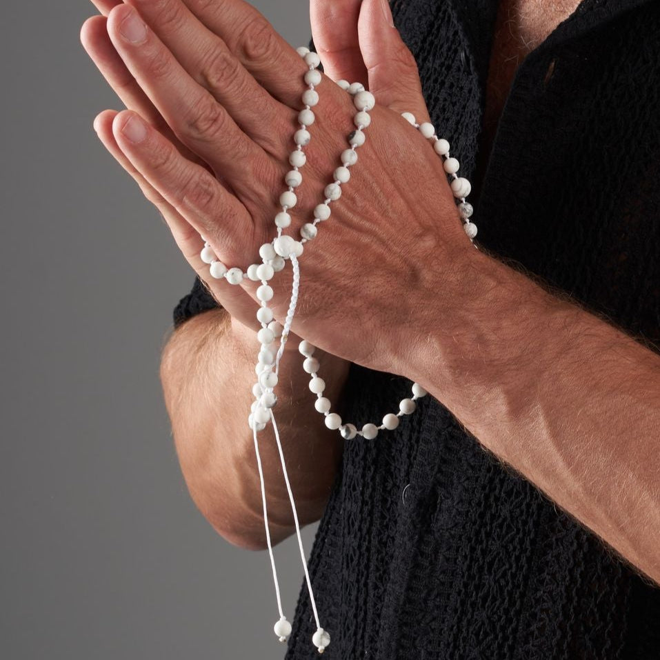 Tasbih Bracelet - Howlite - 99 Beads (6mm)