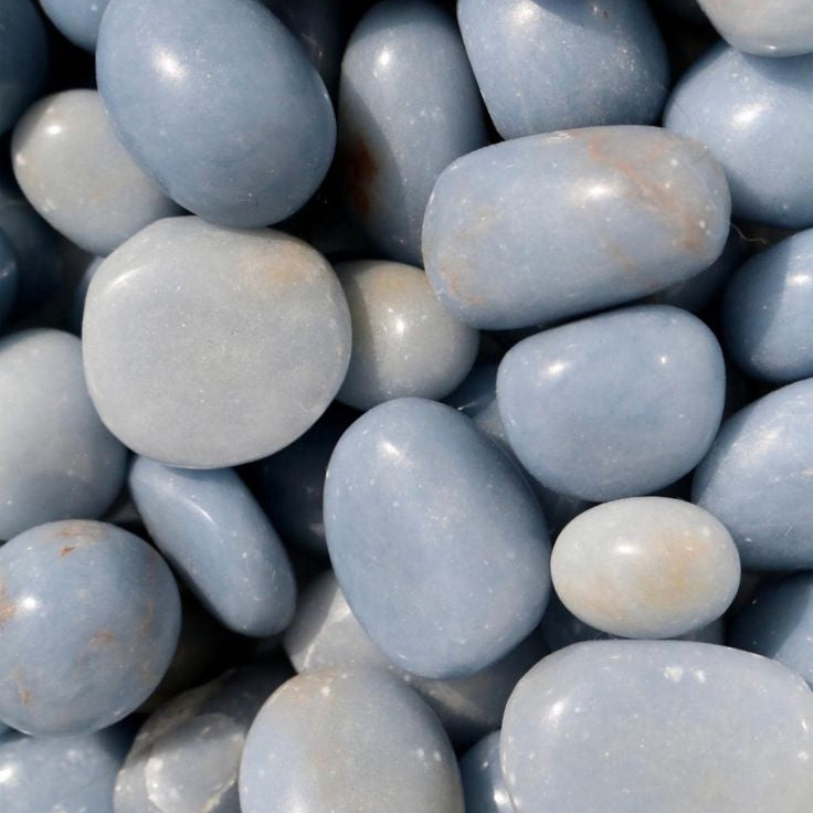 Blue Jade - Hematite Bracelet - (8 mm)