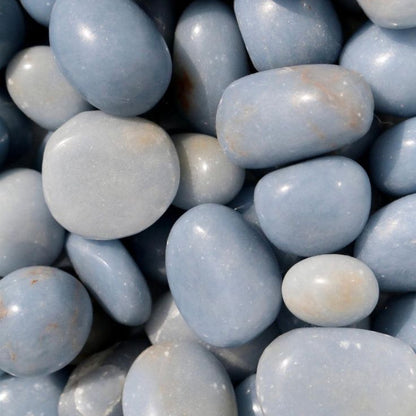 Blue Jade - Hematite Bracelet - (8 mm)