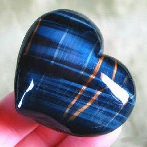 Blue Tiger Eye - Hematite Bracelet - (8 mm)
