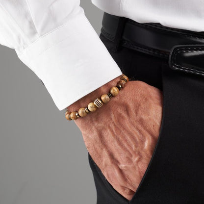 Jasber - Hematite Bracelet - (8 mm)