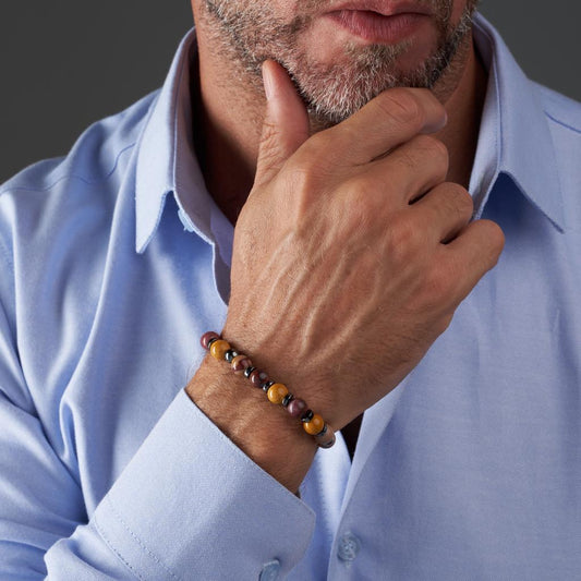 Mokaiet - Hematite Bracelet - (8 mm)