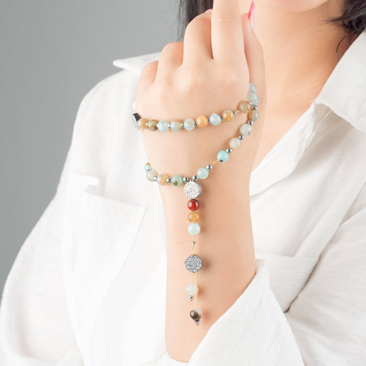 Tasbih  - Agate Stone - 33 Beads (8mm)
