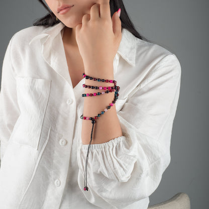 Tasbih Bracelet - Agate - 99 beads (6 mm)