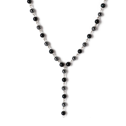 Tiger Eye  - Necklace - Sterling Silver ( 6mm )