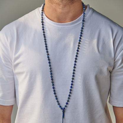 Tasbih bracelet - lapis lazuli - 99 grains (6 mm)