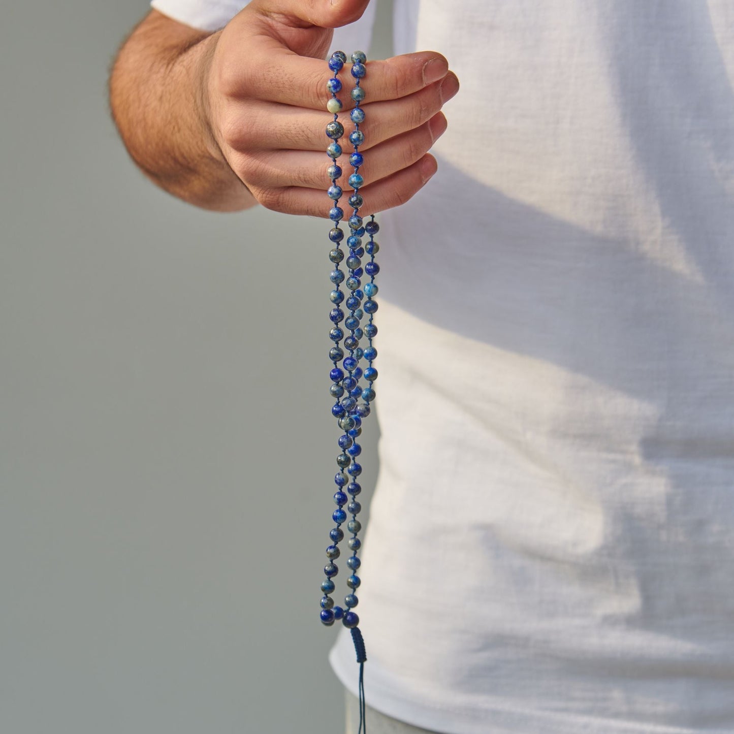 Tasbih bracelet - lapis lazuli - 99 grains (6 mm)