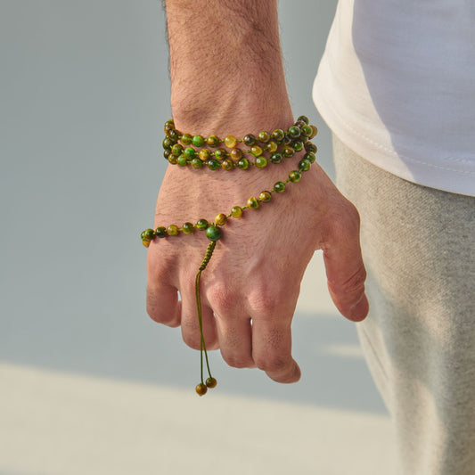Tasbih Bracelet - Tiger Eye - 99 Beads (6mm)