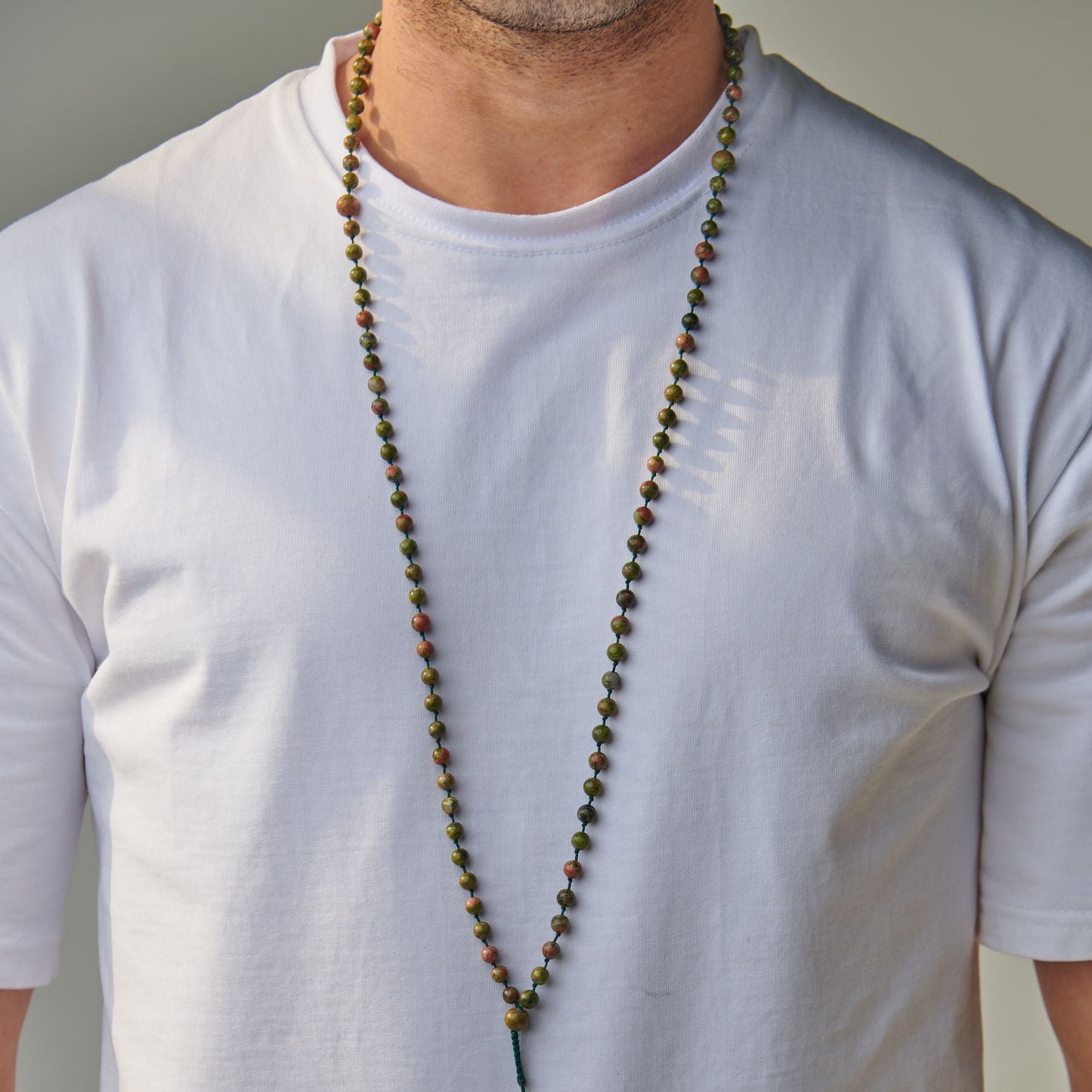 Tasbih Bracelet - African Jasper - 99 Beads (6mm)
