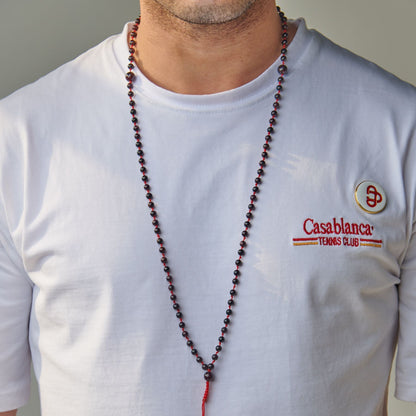 Garnet Tasbih Bracelet - 99 Beads (6mm)