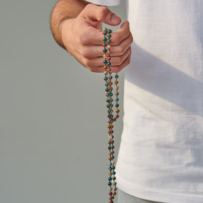 Rosary Bracelet - Agate Moses - 99 Beads (6mm