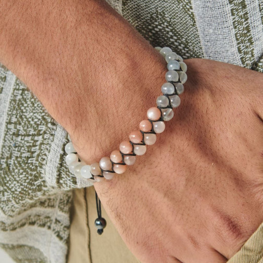 Moonstone Bracelet - (6 m.m )