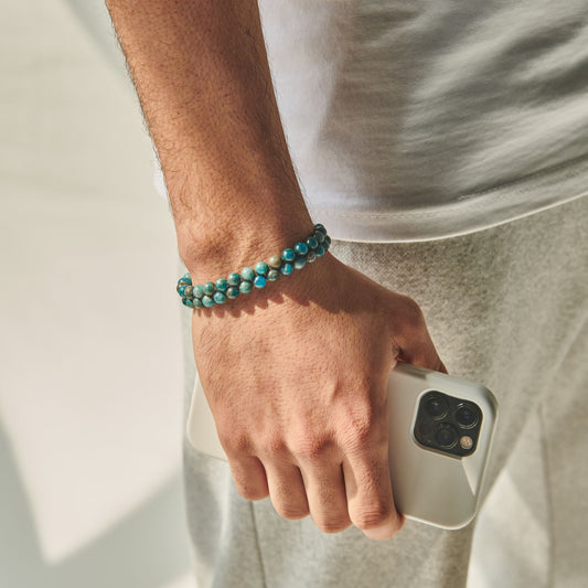 Apatite Bracelet - (6 m.m )