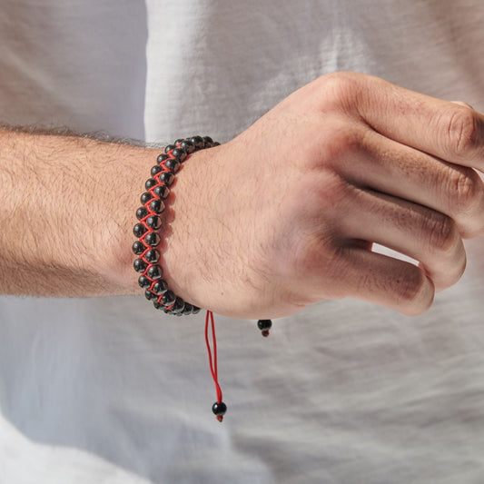 Black Onyx - Bracelet - ( 6 m.m )
