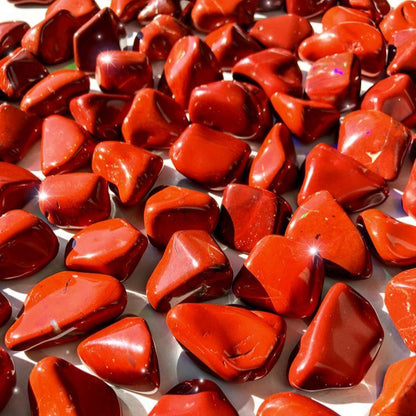 red jasper - hematite Bracelet - (8 mm )