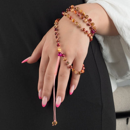 Tasbih Bracelet - Tiger Eye - 99 Beads (6mm)